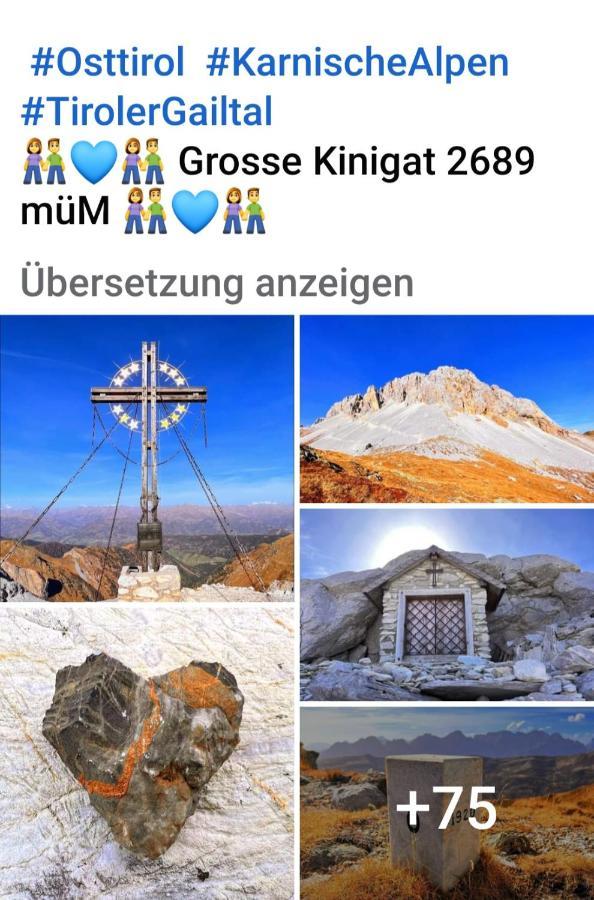 Rackhof Lejlighed Oberlienz Eksteriør billede